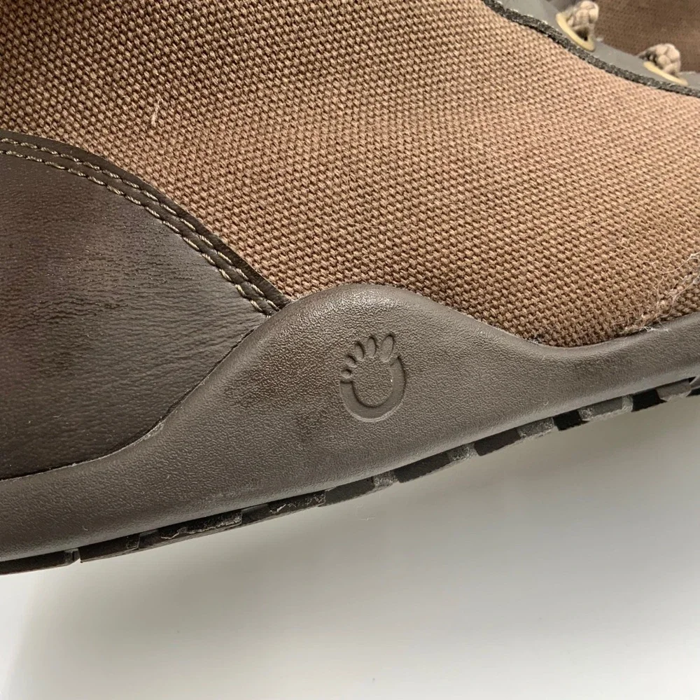 Xero Shoes Denver Mens 8 Brown Canvas Minimalist Barefoot Winter Boots F220615W